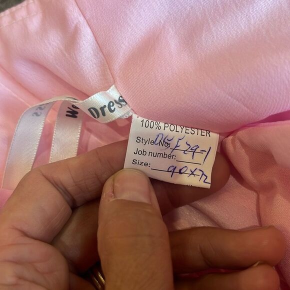 Jaeden Women's Strapless Pink Formal Long Evening Prom Gown - Picture 10 of 16